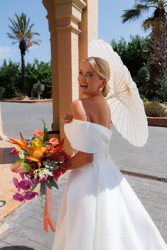 Øreringer i forgylt sølv ferskvannsperler