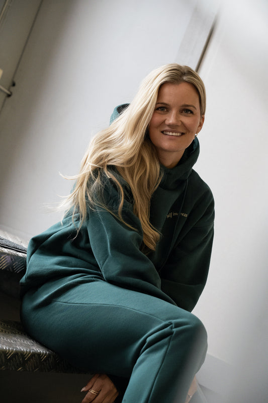 Self impress club sweater - med hette