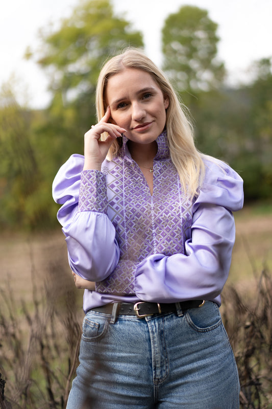 Drømmebluse Lilla
