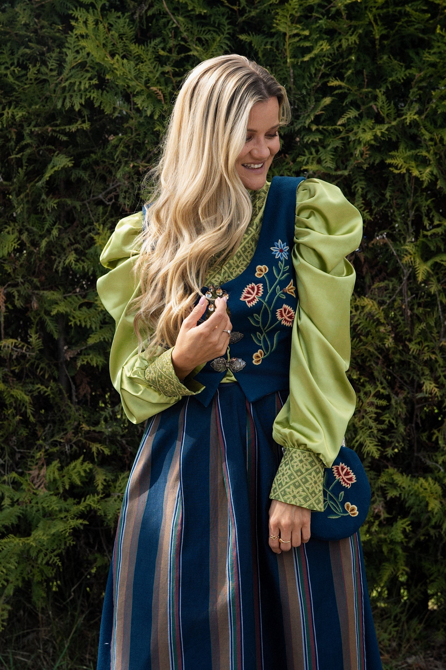 Drømmeblusen Grønn