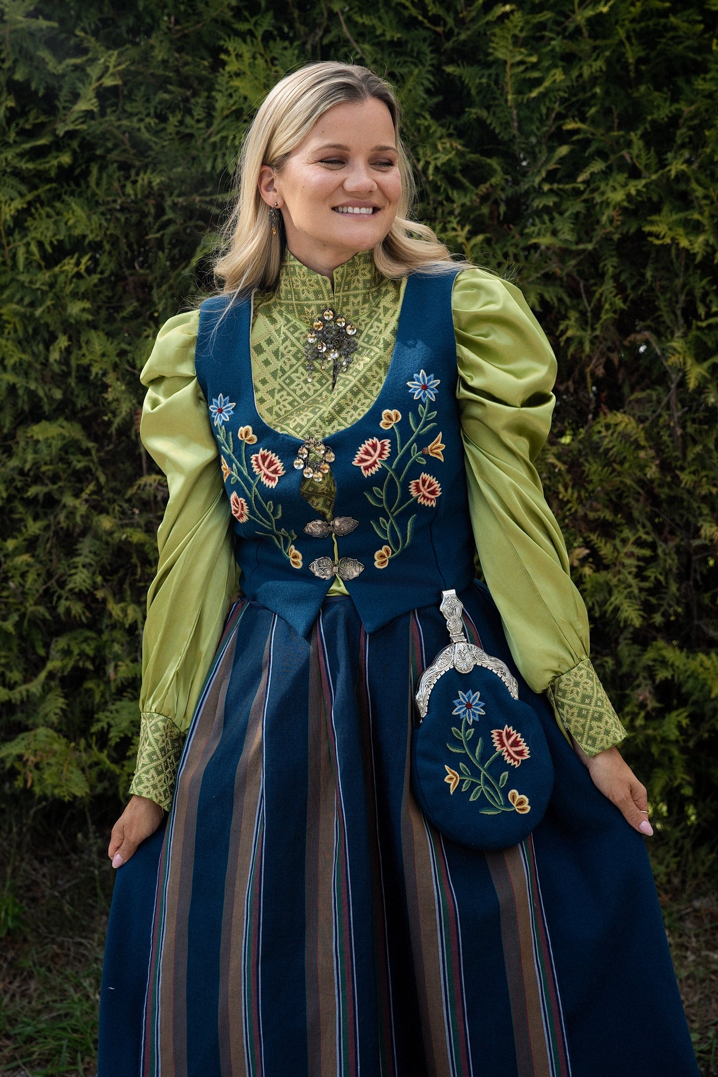 Drømmeblusen Grønn