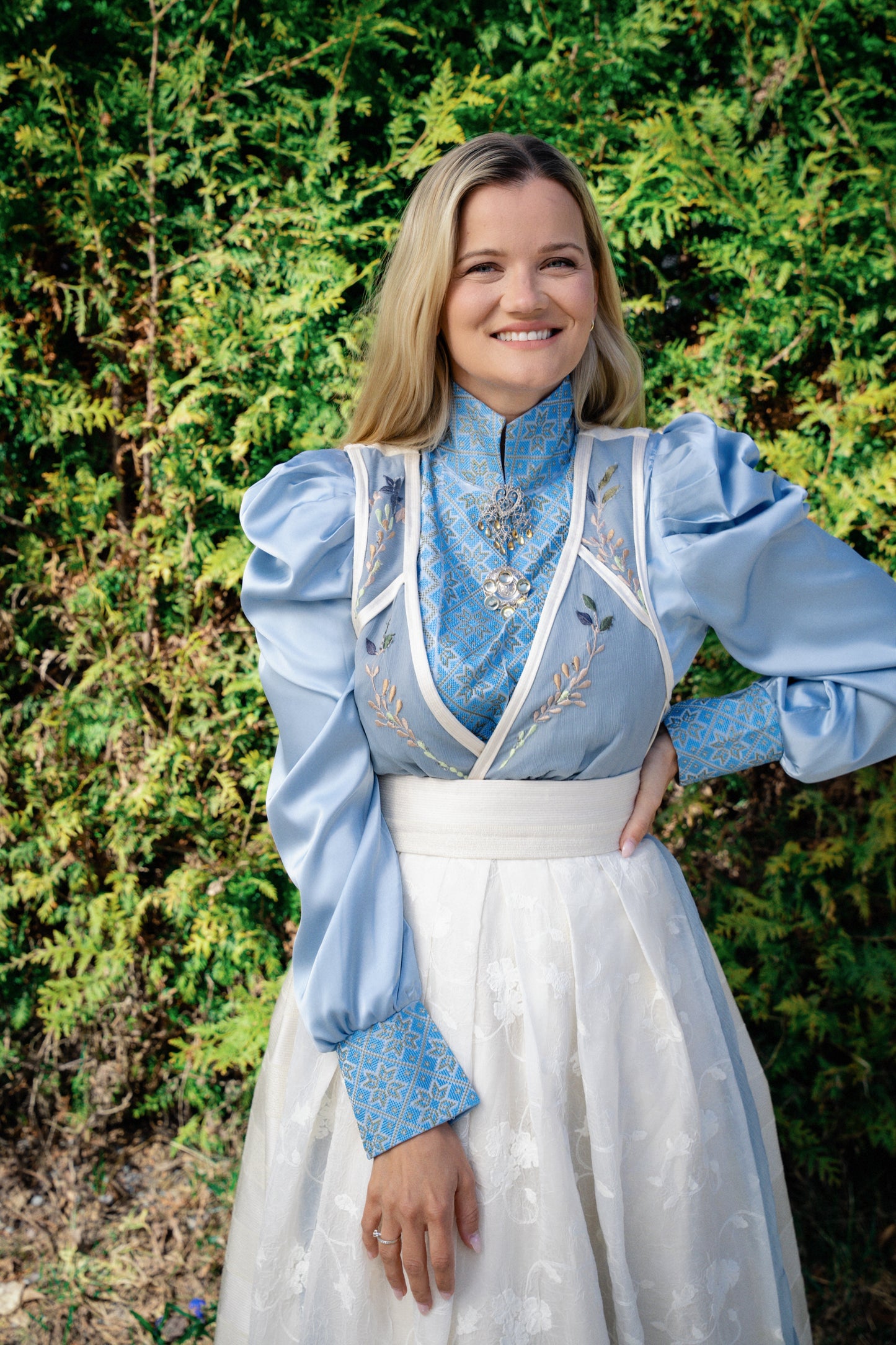 Drømmebluse Lys Blå