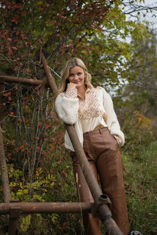 Drømmebluse Champagne