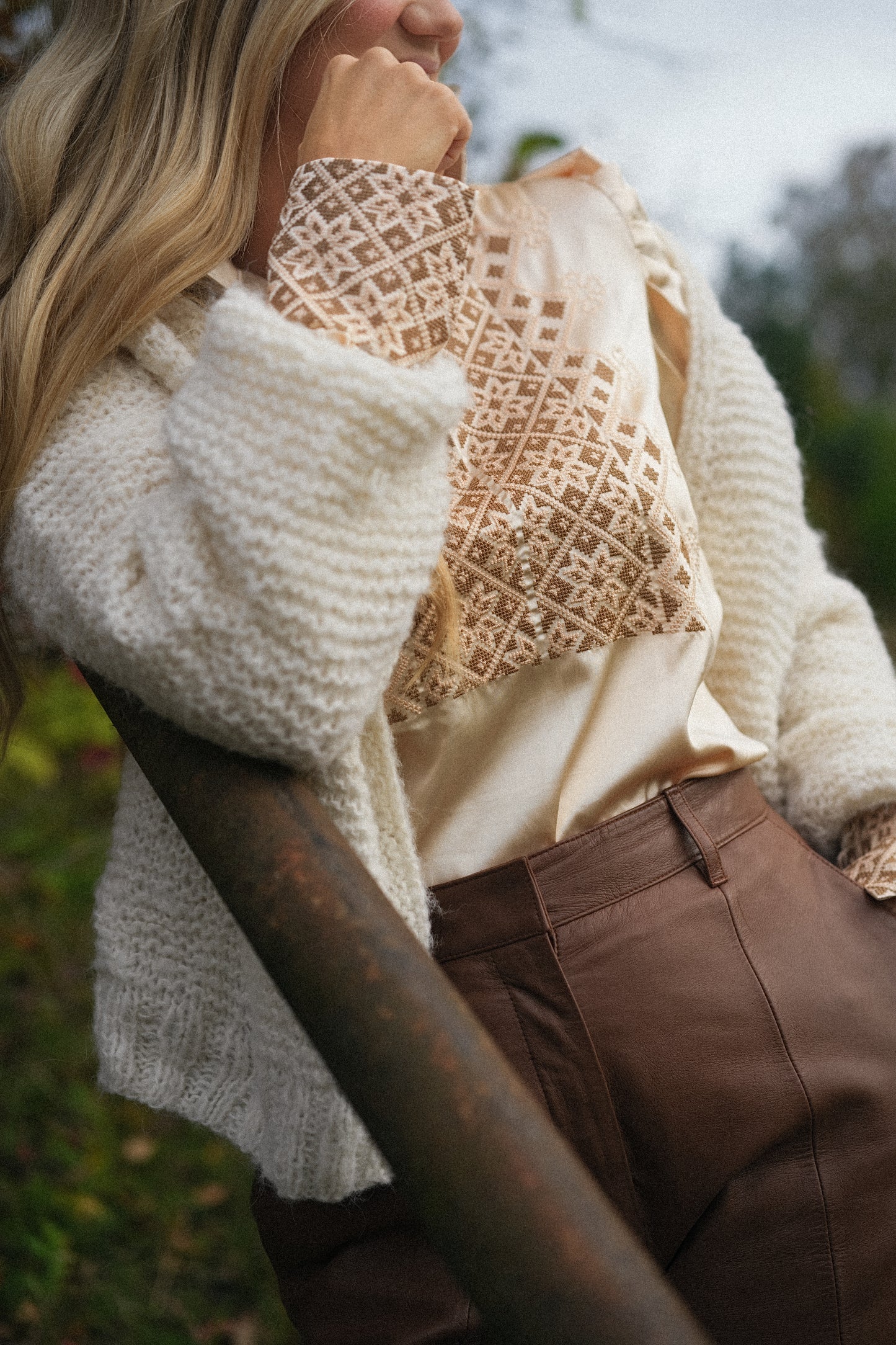 Drømmebluse Champagne