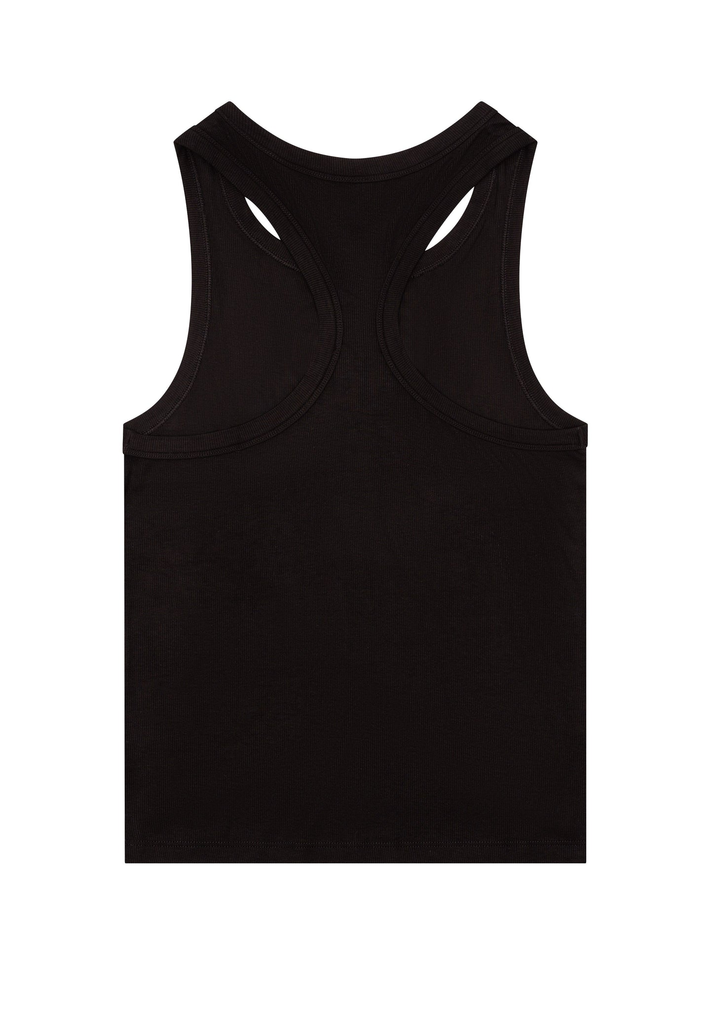 Svart Lyng Tank Top -  Fette rå