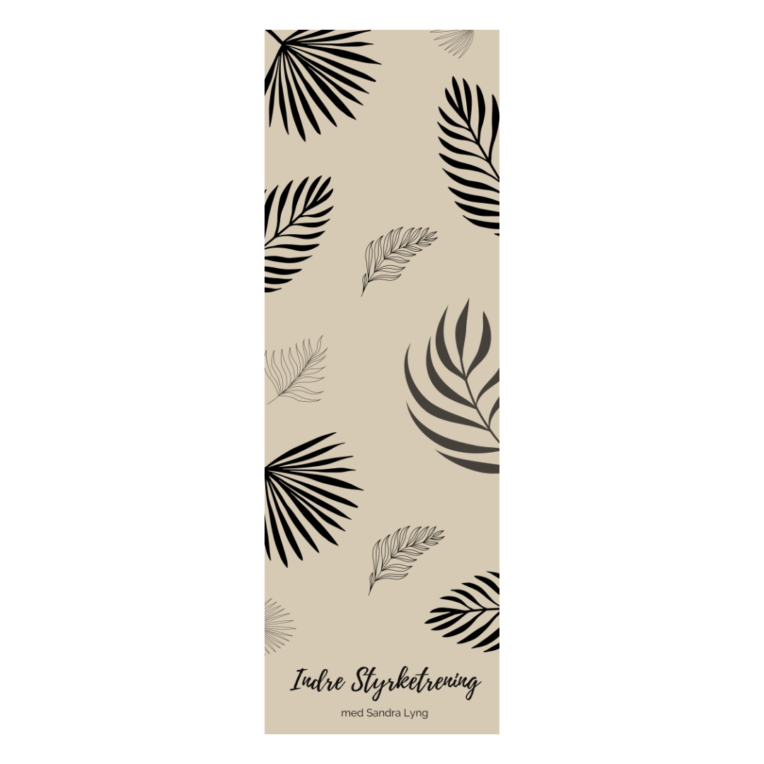 Indre Styrketrening Kork Yogamatte Blader