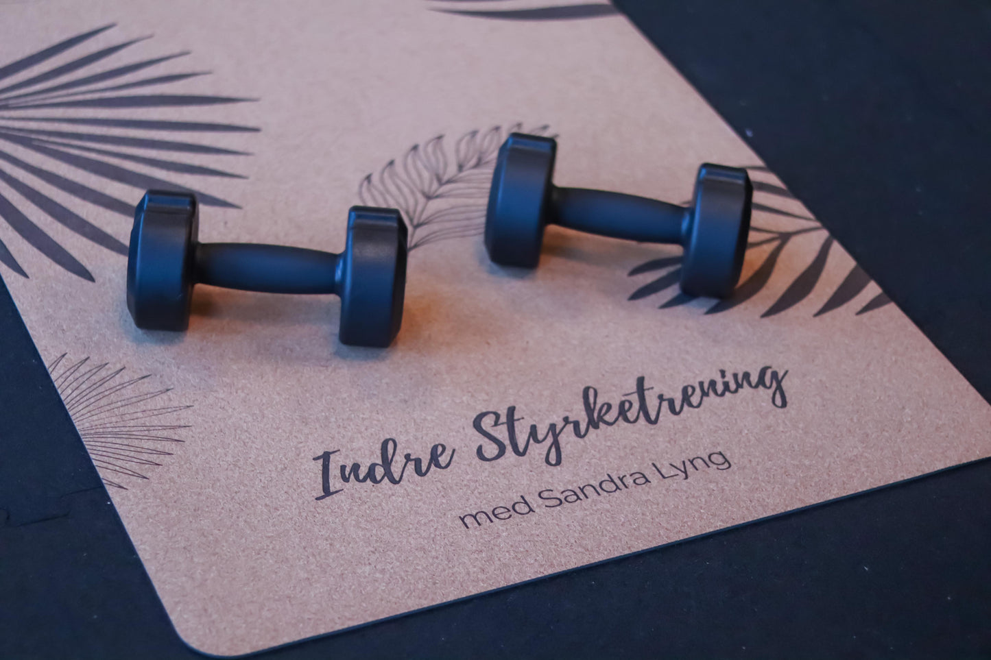 Indre Styrketrening Kork Yogamatte Blader