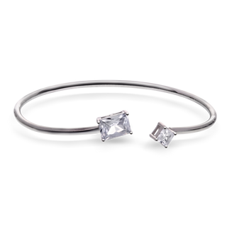 Spotligt armring i 925 sølv