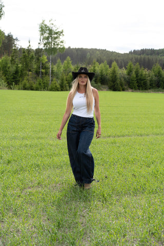 Cowboy hatt - Svart