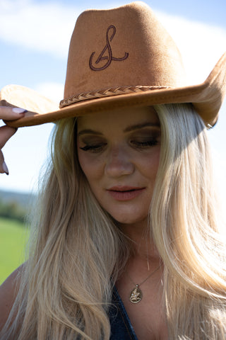Cowboy hatt - Cognac