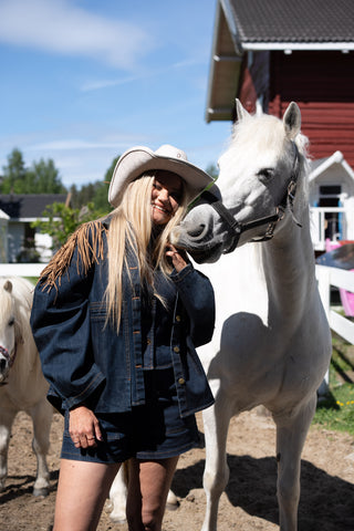 Cowboy hatt - Creme