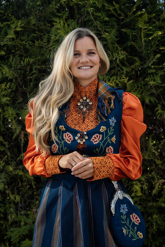 Drømmebluse Orange