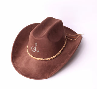 Cowboy hatt - Brun