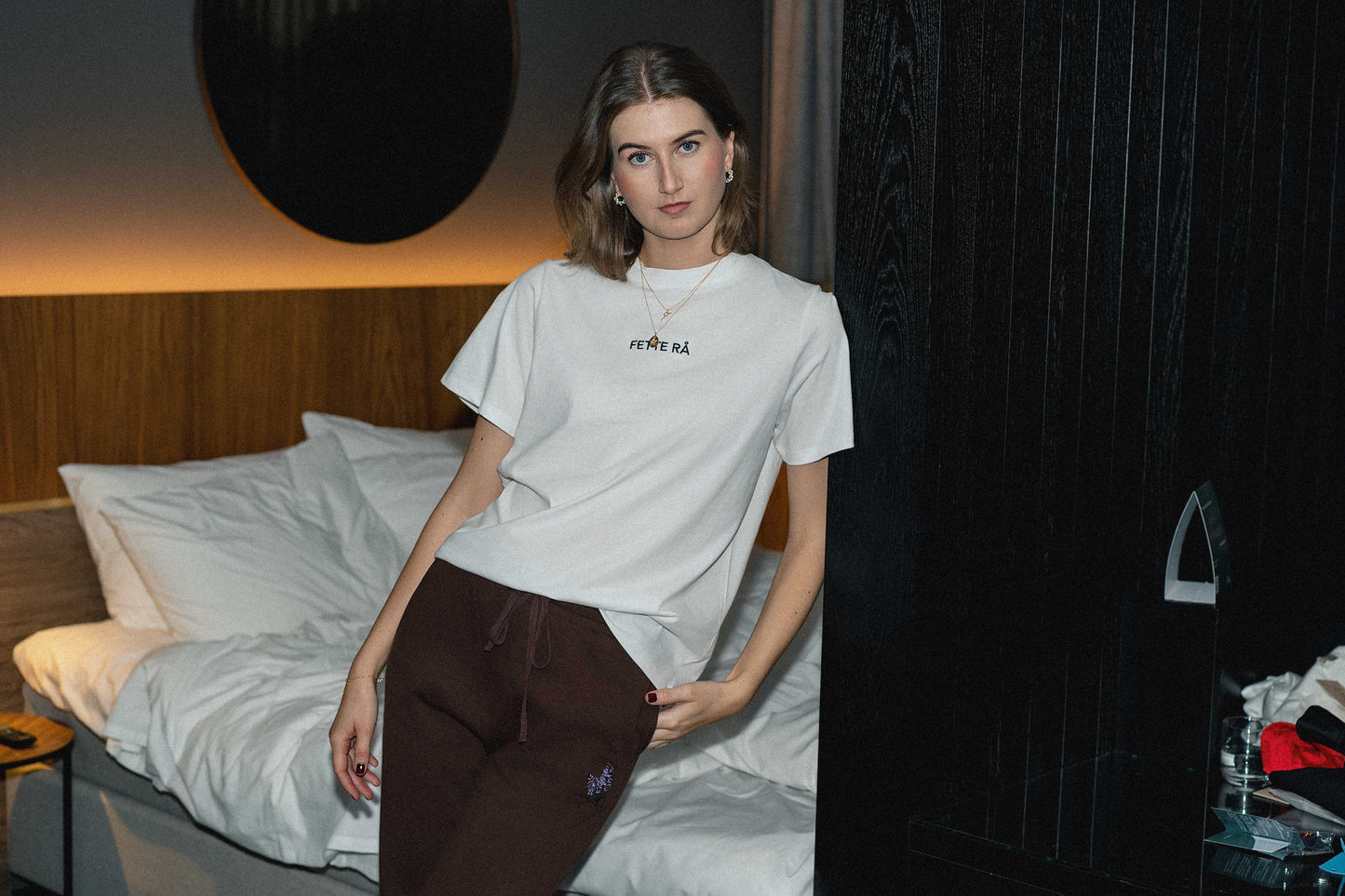 Lyng Fette Rå T-skjorte - Hvit