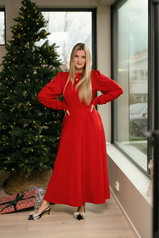 Madikken kjole - Rød