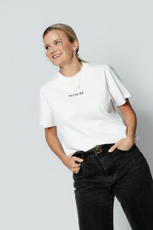Lyng Fette Rå T-skjorte - Hvit