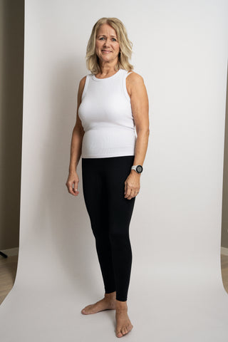 Lyng Tank Topp Hvit