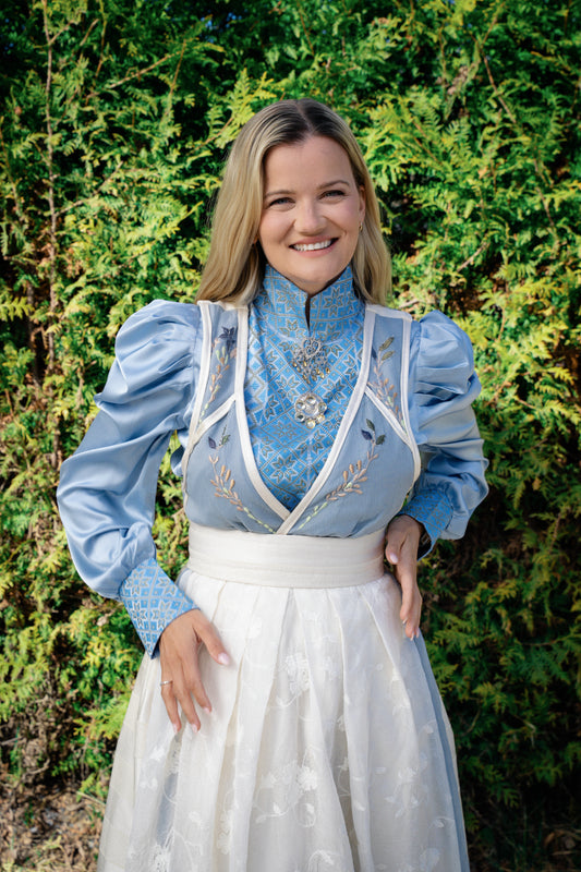 Drømmebluse Lys Blå