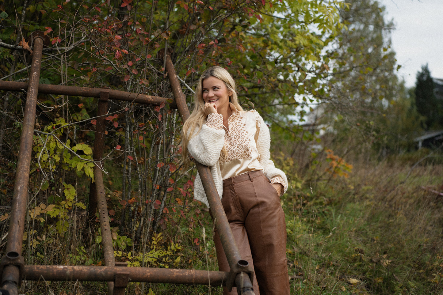 Drømmebluse Champagne