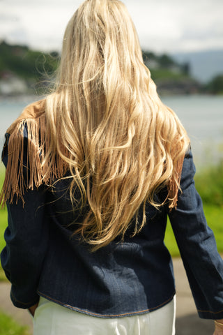 Frizzy Billie Jeans Jacket Denim