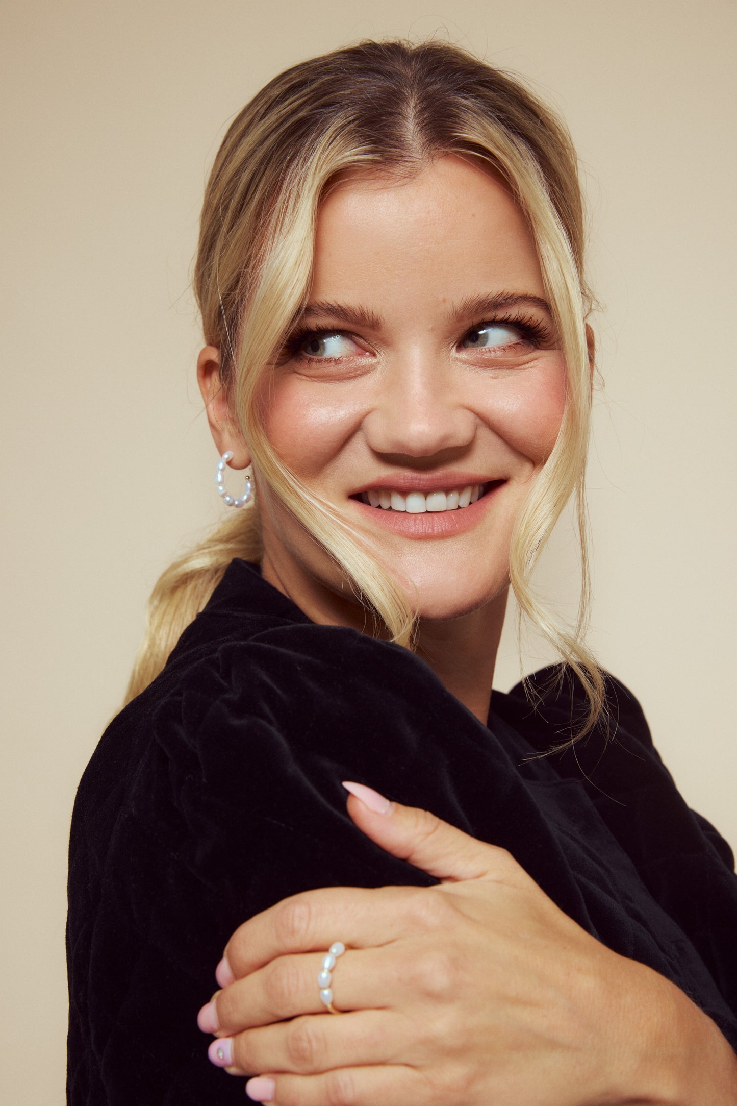 Engledråper øreringer i sølv