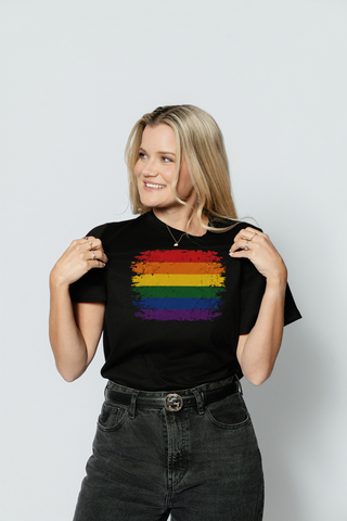 Pride T-skjorte svart